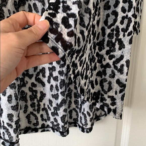 NWT CHICO’S Leopard Print Lightweight Open Cardigan - Picture 6 of 11